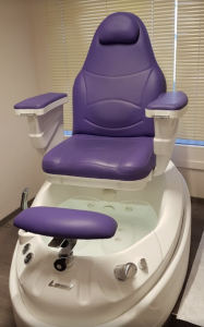 seduta per pedicure